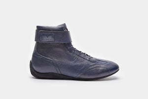 Iconic High - Navy Blue Deer Leather [Ready to ship] - VANDEL